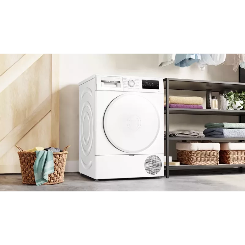 Suszarka bębnowa Bosch Serie 4 WTH83VV4 Wolnostojąca Ładowanie od frontu 8 kg Biała