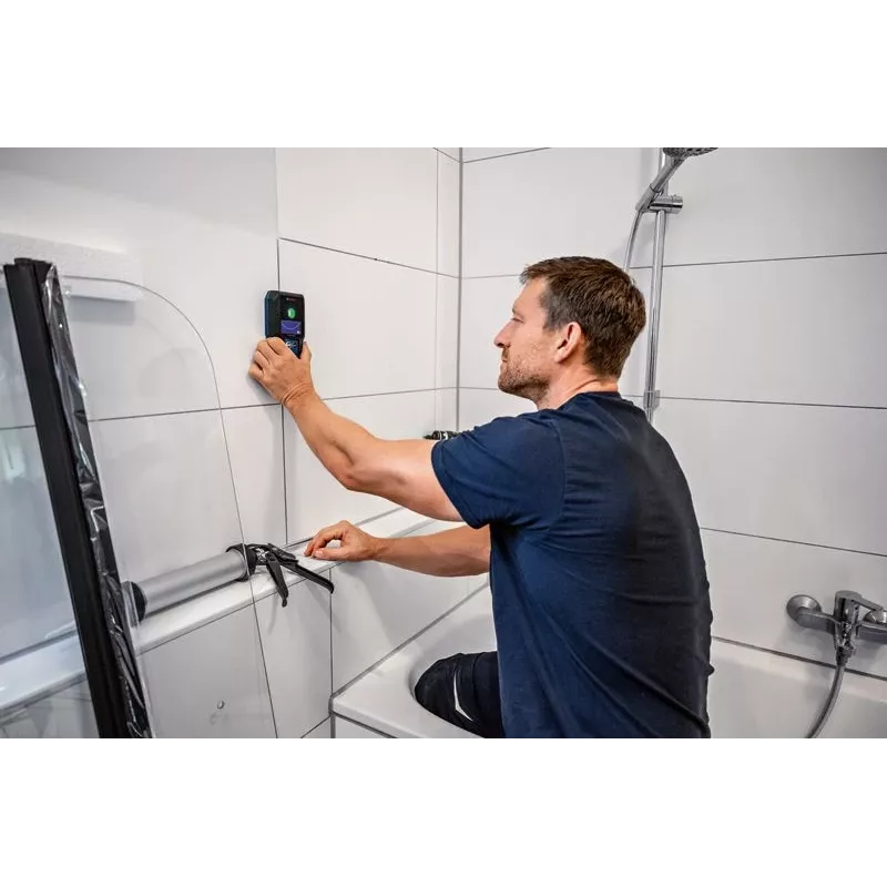 Bosch GMS 120-27 cyfrowy multidetektor Przewód pod napięciem, Metal, Metal nieżelazny, Drewno