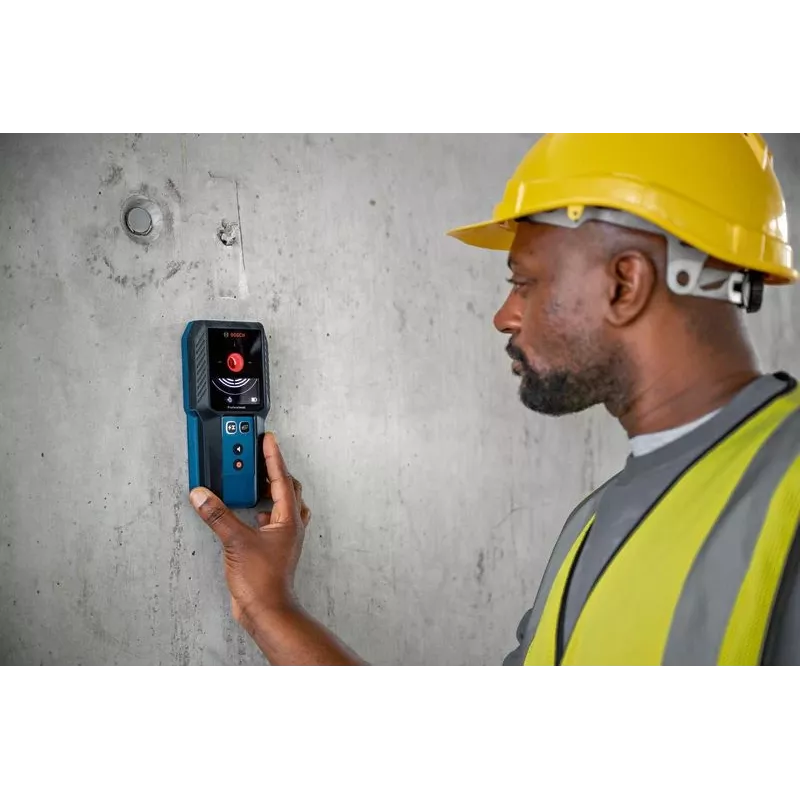 Bosch GMS 120-27 Professional cyfrowy wielofunkcyjny detektor Przewód pod napięciem, Metal, Metal nieżelazny, Drewno