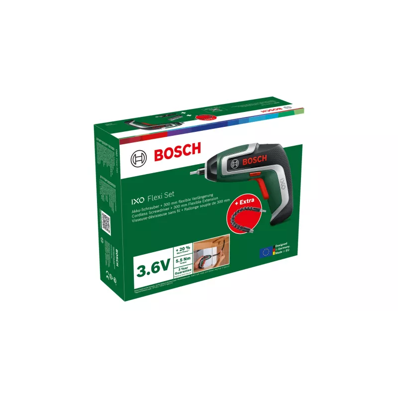 Bosch IXO 7 235 RPM Czarny, Zielony
