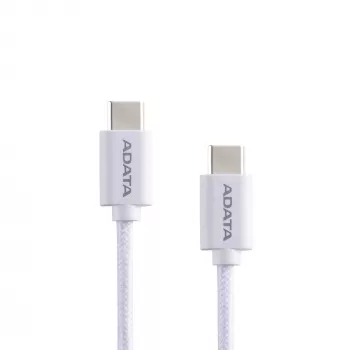 Kabel USB-C na USB-C ADATA CACC-200PN-WH, USB 2.0, 2 m, biały
