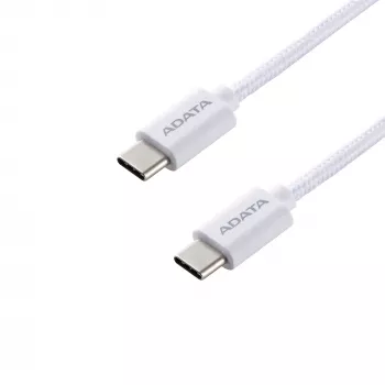 Kabel USB-C na USB-C ADATA CACC-200PN-WH, USB 2.0, 2 m, biały