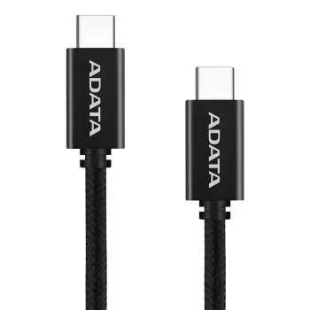 Kabel USB-C na USB-C ADATA CACC-200PN-BK, USB 2.0, 2 m, czarny
