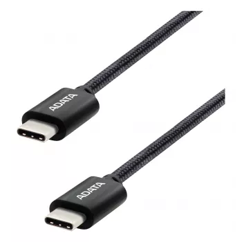 Kabel USB-C na USB-C ADATA CACC-200PN-BK, USB 2.0, 2 m, czarny