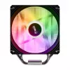 FSP NE5 Processor Cooler Air 120 mm Czarny ARGB, Fan, 12 cm, 800 RPM, 1600 RPM, 28 sone, Czarny
