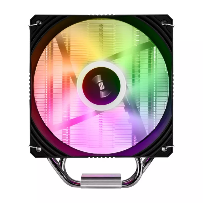 FSP NE5 Processor Cooler Air 120 mm Czarny ARGB, Fan, 12 cm, 800 RPM, 1600 RPM, 28 sone, Czarny
