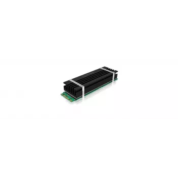 ICY BOX IB-M2HS-70 Radiator/chłodzenie do dysku SSD Kolor czarny 1 szt.