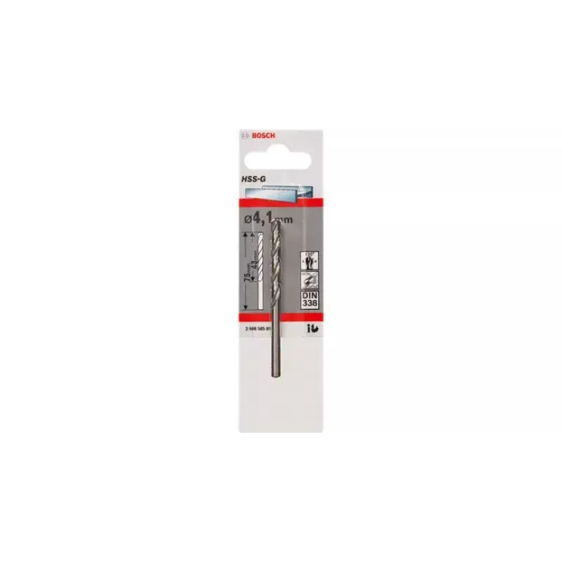 Wiertła kręte Bosch 2608585942 HSS szlifowane 1,5–10 mm