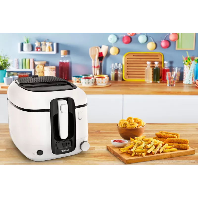 Tefal Super Uno FR3140 Frytkownica Biała
