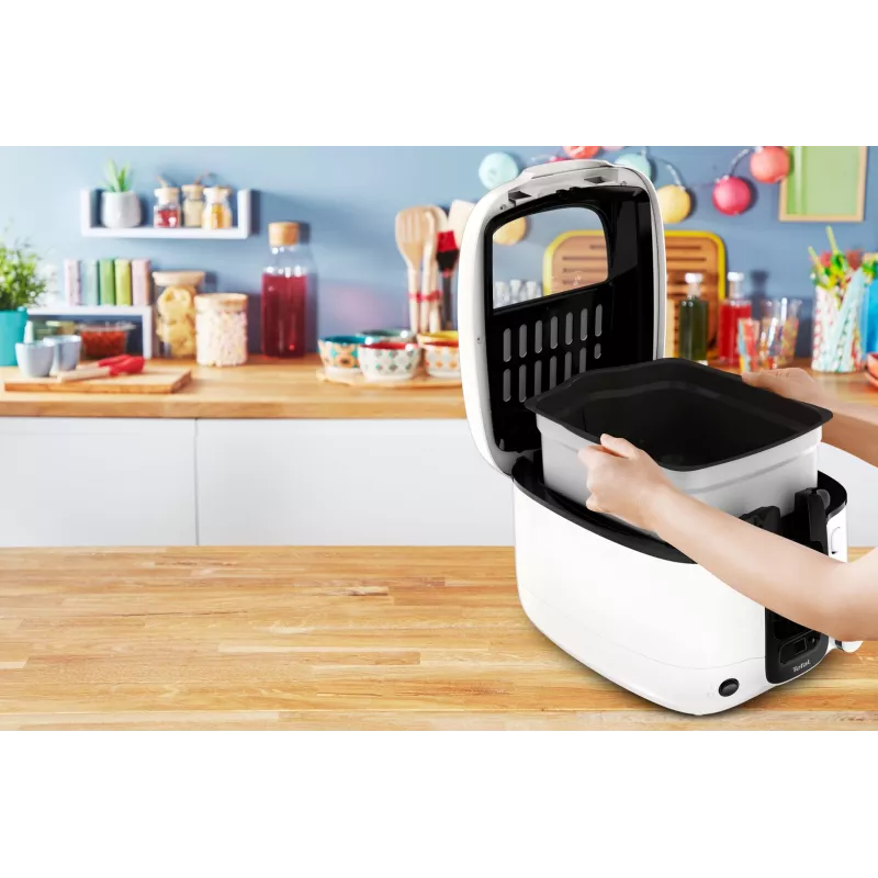Tefal Super Uno FR3140 Frytkownica Biała