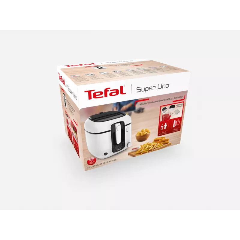 Tefal Super Uno FR3140 Frytkownica Biała