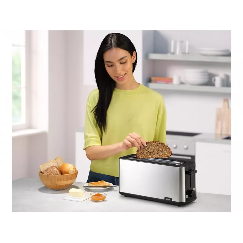 Braun HT 1610 8 1030 W Czarny, Stal nierdzewna