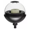 Lampion ogrodowy Gardena 11430-20 Czarny Przezroczysty Okrągły Na słup 1 szt.
