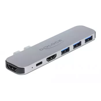 Stacja dokująca DeLOCK Docking Station for MacBook Dual HDMI 4K PD Hub