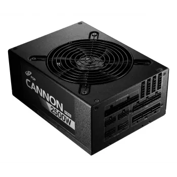 FSP CANNON PRO 2500W Zasilacz ATX ATX3.1 Czarny, 2500 W, 200 - 240 V, 50/60 Hz, 15 - 12 A, Aktywny, 125 W