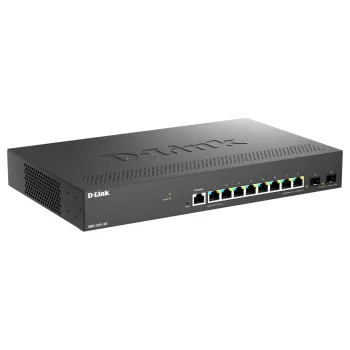D-Link DMS-1250-10S/E przełącznik sieciowy zarządzalny 2.5G Ethernet (100/1000/2500) czarny