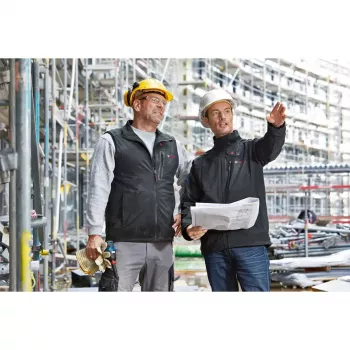 Bosch GHV 12+18V XA Professional kamizelka podgrzewana rozmiar 3XL czarna z ładowarką i akumulatorem