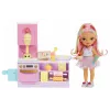 Rainbow High Little Dessert Shop z zestawem Kandy, Lalka modowa, Dziewczynka, 4 lata, 140 mm, Wielokolorowy