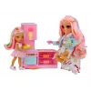Rainbow High Little Dessert Shop z zestawem Kandy, Lalka modowa, Dziewczynka, 4 lata, 140 mm, Wielokolorowy