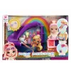 Rainbow High Little Pool Day with Blush Playset, Lalka modowa, Dziewczynka, 4 lat(a), 140 mm, Wielokolorowy