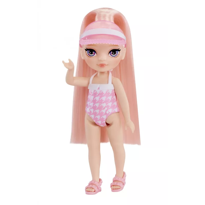 Rainbow High Little Pool Day with Blush Playset, Lalka modowa, Dziewczynka, 4 lat(a), 140 mm, Wielokolorowy