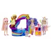 Rainbow High Little Pool Day with Blush Playset, Lalka modowa, Dziewczynka, 4 lat(a), 140 mm, Wielokolorowy