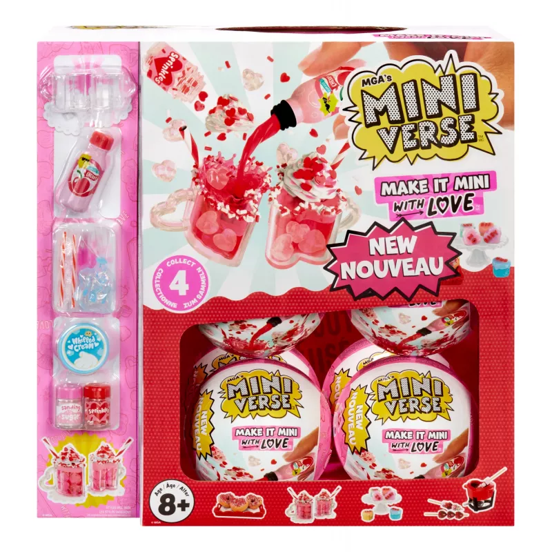 Miniverse Make It Mini Love w PDQ, 8 lat, Wielokolorowy, Plastik