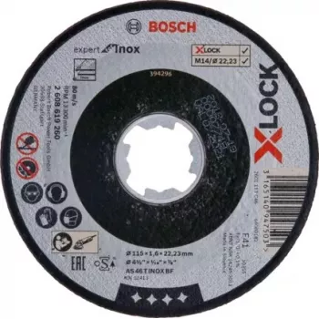 Tarcza tnąca Bosch 2 608 619 260 Płaskie gniazdo Stal nierdzewna