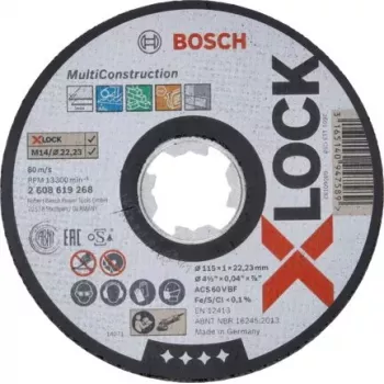 Tarcza tnąca Bosch X-LOCK MULTI CONSTRUCTION