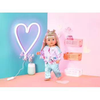 Zestaw ubranek dla lalki Zapf Creation BABY born Casual Outfit Aqua 3 lata