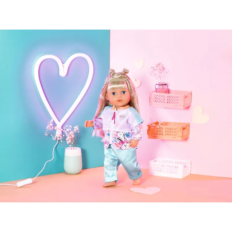 Zestaw ubranek dla lalki Zapf Creation BABY born Casual Outfit Aqua 3 lata