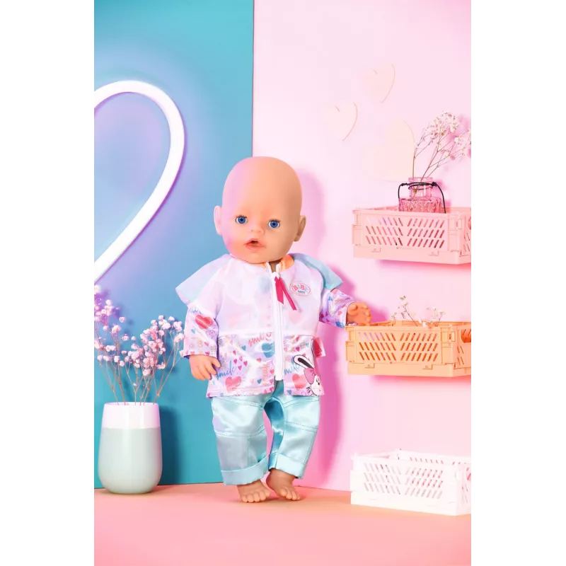 Zestaw ubranek dla lalki Zapf Creation BABY born Casual Outfit Aqua 3 lata