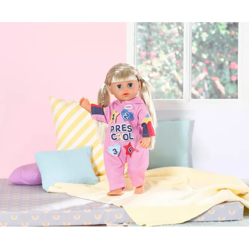 Kombinezon dla lalek BABY born Kindergarten Romper+Badges 2 lata 55 g