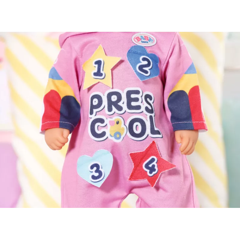 Kombinezon dla lalek BABY born Kindergarten Romper+Badges 2 lata 55 g