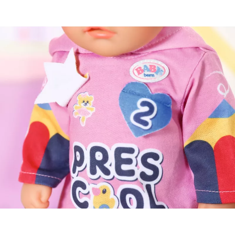 Kombinezon dla lalek BABY born Kindergarten Romper+Badges 2 lata 55 g