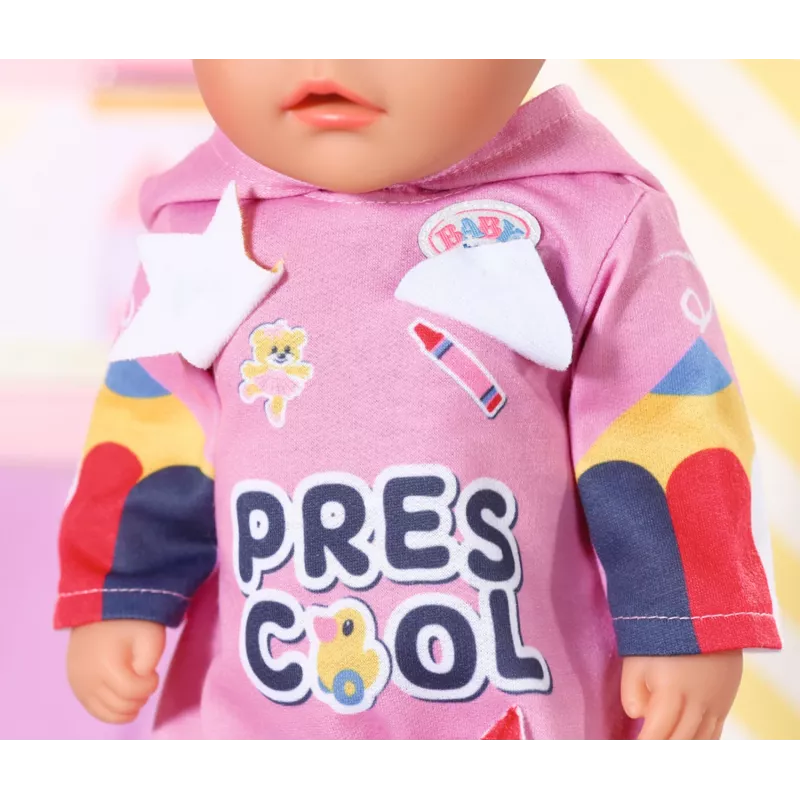 Kombinezon dla lalek BABY born Kindergarten Romper+Badges 2 lata 55 g