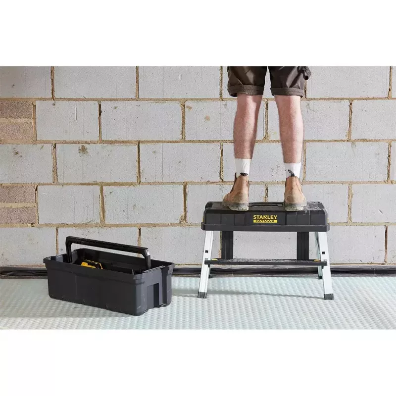 Walizka z twardą skorupą Stanley FATMAX FMST81083-1 Plastik Czarny Żółty 6.2 kg
