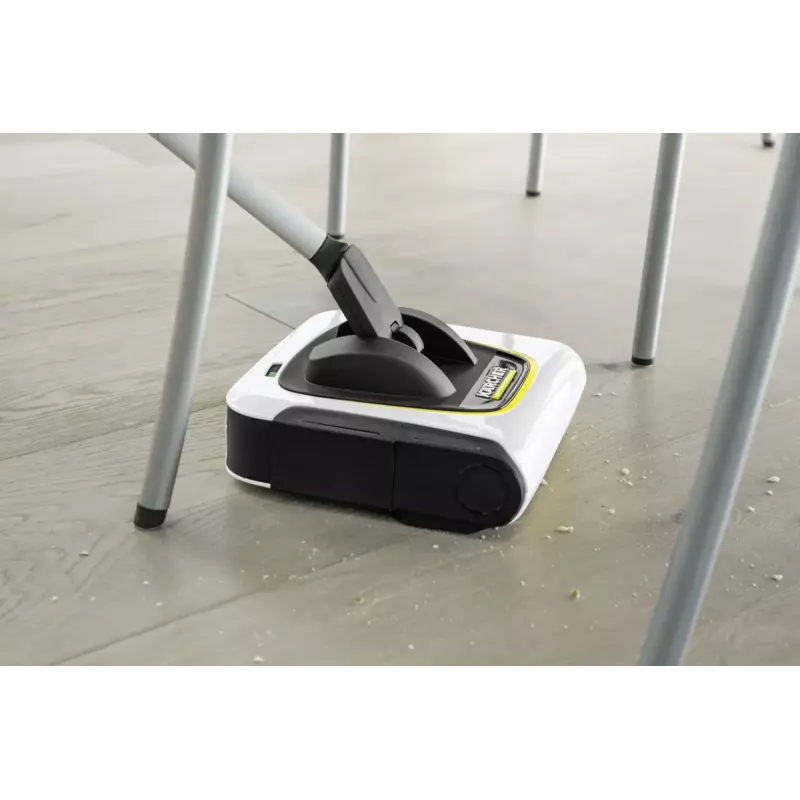 Elektryczna miotła Karcher KB 5 — bezprzewodowa Li‑Ion 3,6 V, czas pracy 30 min, szerokość 230 mm, bezworkowa 0,37 L