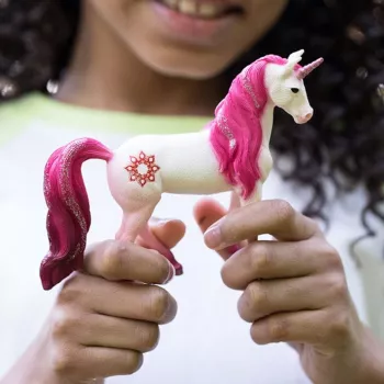 schleich BAYALA Klacz Mandali Jednorożca, 5 lat, Jednorożec / Pegaz, Jednorożce i Wróżki, Wielokolorowy, Plastik, 1 szt.