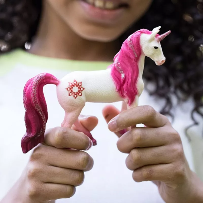 schleich BAYALA Klacz Mandali Jednorożca, 5 lat, Jednorożec / Pegaz, Jednorożce i Wróżki, Wielokolorowy, Plastik, 1 szt.