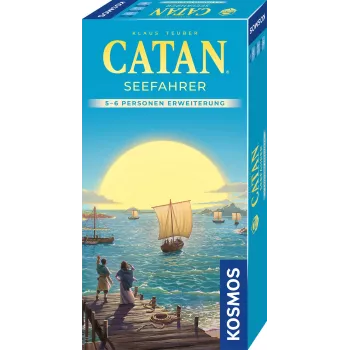 Kosmos 685126 CATAN - Seefahrer 5-6 osób dodatek do gry planszowej, 5–6 graczy, 120 min, od 10 lat