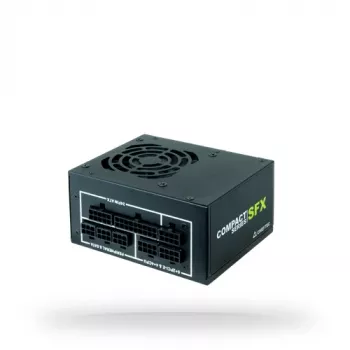 Chieftec CSN-650C zasilacz 650 W 20+4 pin ATX SFX Czarny