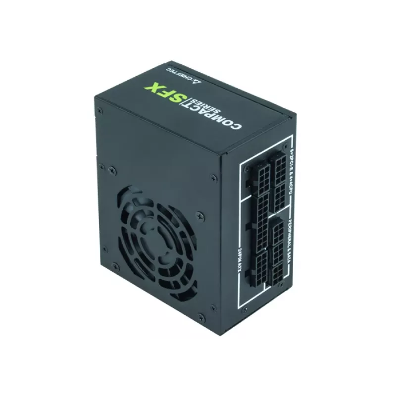 Chieftec CSN-650C zasilacz 650 W 20+4 pin ATX SFX Czarny
