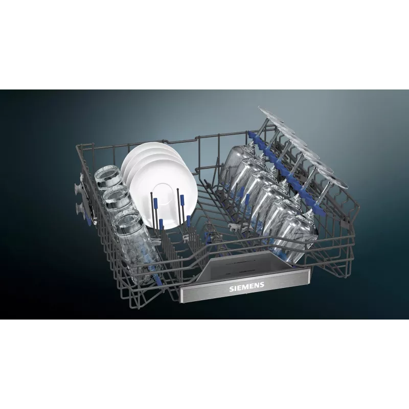W pełni zabudowana zmywarka Siemens iQ700 SN87TX02CE — 14 kompletów, klasa energetyczna A, 42 dB, 60 cm