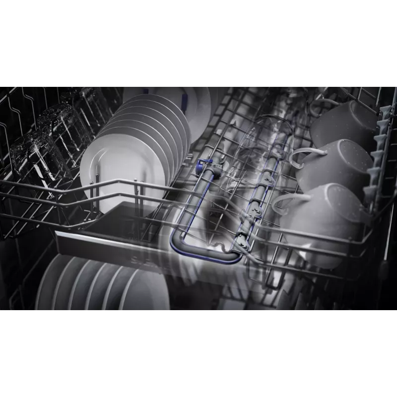 W pełni zabudowana zmywarka Siemens iQ700 SN87TX02CE — 14 kompletów, klasa energetyczna A, 42 dB, 60 cm