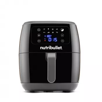 Frytkownica beztłuszczowa NUTRIBULLET XXL Digital frytkownica beztłuszczowa 7 L 1800 W czarna, 8 programów, sterowanie dotykowe
