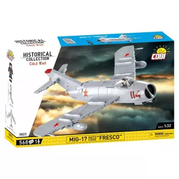 Klocki konstrukcyjne Cobi MiG-17 Fresco model 5823 – zestaw klocków od Cobi
