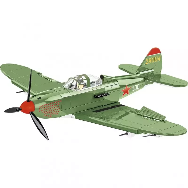 Klockowy zestaw konstrukcyjny Cobi Bell P-39Q Airacobra Olive zielony