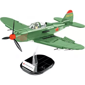 Klockowy zestaw konstrukcyjny Cobi Bell P-39Q Airacobra Olive zielony