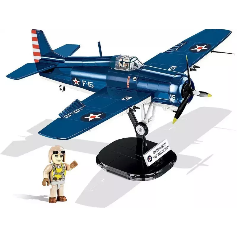 Klocki konstrukcyjne COBI F4F Wildcat Northrop Grumman 375 elementów
